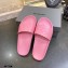Balenciaga Embossed BB Logo Piscine Pool Slide Sandals Pink 2020