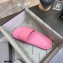 Balenciaga Embossed BB Logo Piscine Pool Slide Sandals Pink 2020