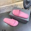 Balenciaga Embossed BB Logo Piscine Pool Slide Sandals Pink 2020