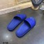 Balenciaga Embossed BB Logo Piscine Pool Slide Sandals Blue 2020