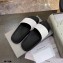 Balenciaga Embossed BB Logo Piscine Pool Slide Sandals White/Black 2020