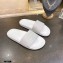 Balenciaga Embossed BB Logo Piscine Pool Slide Sandals White 2020