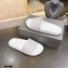 Balenciaga Embossed BB Logo Piscine Pool Slide Sandals White 2020