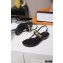 Gucci Heel 2.5cm Thong Sandals Black with Chain 2020