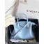 Givenchy Small Antigona Soft Bag in Smooth Leather Sky Blue 2020
