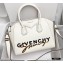 Givenchy Embroidered Logo Small Antigona Bag White
