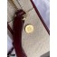 Givenchy Bond Camera Bag in Canvas Burgundy 2020