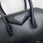 Givenchy Embroidered Logo Medium Antigona Bag Black