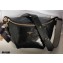 Givenchy ID Bum Bag in Crackling Leather Black 2020