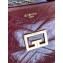Givenchy ID Small Bag in Aged Leather Burgundy 2020
