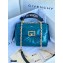 Givenchy ID Small Bag in Aged Leather Blue 2020