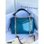 Givenchy ID Small Bag in Aged Leather Blue 2020