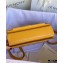 Givenchy Medium GV3 Bag in Diamond Quilted Leather Yellow