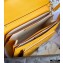 Givenchy Medium GV3 Bag in Diamond Quilted Leather Yellow