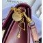 Givenchy Medium GV3 Bag in Diamond Quilted Leather Burgundy