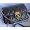 Givenchy Small GV3 Bag in Diamond Quilted Leather Black