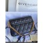 Givenchy Small GV3 Bag in Diamond Quilted Leather Black