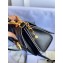 Givenchy Small GV3 Bag in Diamond Quilted Leather Black