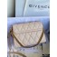Givenchy Small GV3 Bag in Diamond Quilted Leather Beige
