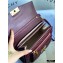 Givenchy Small GV3 Bag in Diamond Quilted Leather Burgundy