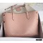 Givenchy Medium BOND Shopper Tote Bag in GIVENCHY Chain Embossed Leather Pink 2020