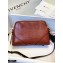 Givenchy ID Xbody Shoulder Bag in Crackling Leather Brick Red 2020