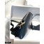 Givenchy ID Xbody Shoulder Bag in Crackling Leather Dark Gray 2020
