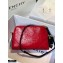 Givenchy ID Xbody Shoulder Bag in Crackling Leather Red 2020