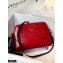 Givenchy ID Xbody Shoulder Bag in Crackling Leather Red 2020