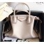 Givenchy Small Antigona Soft Bag in Smooth Leather Gray 2020