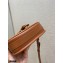 Dior Small Bobby Bag Bag in Box Calfskin Dark Tan 2020