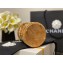 Chanel Lambskin Enamel and Strass Birdcage Evening Bag AS1941 Gold/Beige 2020