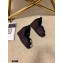 Gucci Shearling Leather Platform 10cm Espadrilles Sandals Black/Red 2020