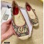 Gucci GG Matelassé Canvas Espadrilles Blue 2021
