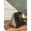 Louis Vuitton Metallic Monogram Vernis Alma BB Bag M90584 Taupe Grey 2020