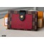 Louis Vuitton Juliette Wallet N60381 Damier Ebene Canvas Bordeaux Red 2020
