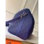 Louis Vuitton Taiga Leather and Monogram Eclipse Canvas Keepall Bandoulière 50 Bag M53766 Blue