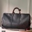 Louis Vuitton Keepall Bandoulière 50 Bag Patchwork M56856 Monogram Eclipse Canvas