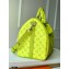 Louis Vuitton Taiga Leather and Monogram Eclipse Canvas Keepall Bandoulière 50 Bag Yellow