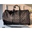 Louis Vuitton Keepall Bandoulière 50 Bag Mesh M53971 Black