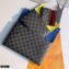 Louis Vuitton Alpha Triple Pouches Bag Damier Graphite Canvas N60255 2020
