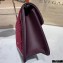 Bvlgari Serpenti Diamond Blast Crossbody Mini Bag Velvet Burgundy