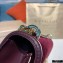 Bvlgari Serpenti Diamond Blast Shoulder Bag Velvet Burgundy