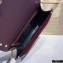 Bvlgari Serpenti Diamond Blast Shoulder Bag Velvet Burgundy