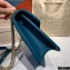 Bvlgari Serpenti Diamond Blast Shoulder Bag Velvet Green