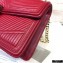 Bvlgari Serpenti Diamond Blast Shoulder Bag Red
