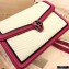 Bvlgari Serpenti Diamond Blast Shoulder Bag White/Fuchsia