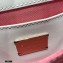 Bvlgari Serpenti Forever Top Handle Crossbody Bag 18cm with Charm Pink/White
