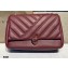 Bvlgari Serpenti Cabochon Shoulder Bag 27cm Burgundy