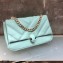Bvlgari Serpenti Cabochon Shoulder Bag 22.5cm Pale Green